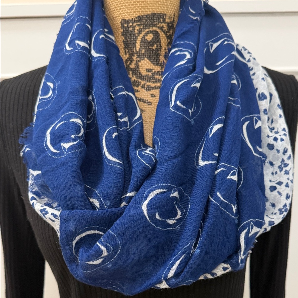 Penn State Patterned Infinity Scarf - image 2